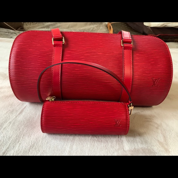 LOUIS VUITTON SOUFFLOT HANDBAG - Picture 2 of 13